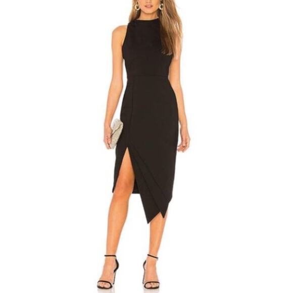 NWT Elliatt x Revolve Carmen Black Dress XS - Picture 1 of 8